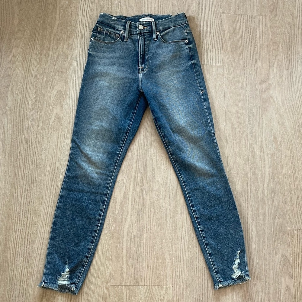 Good American Good Waist Crop